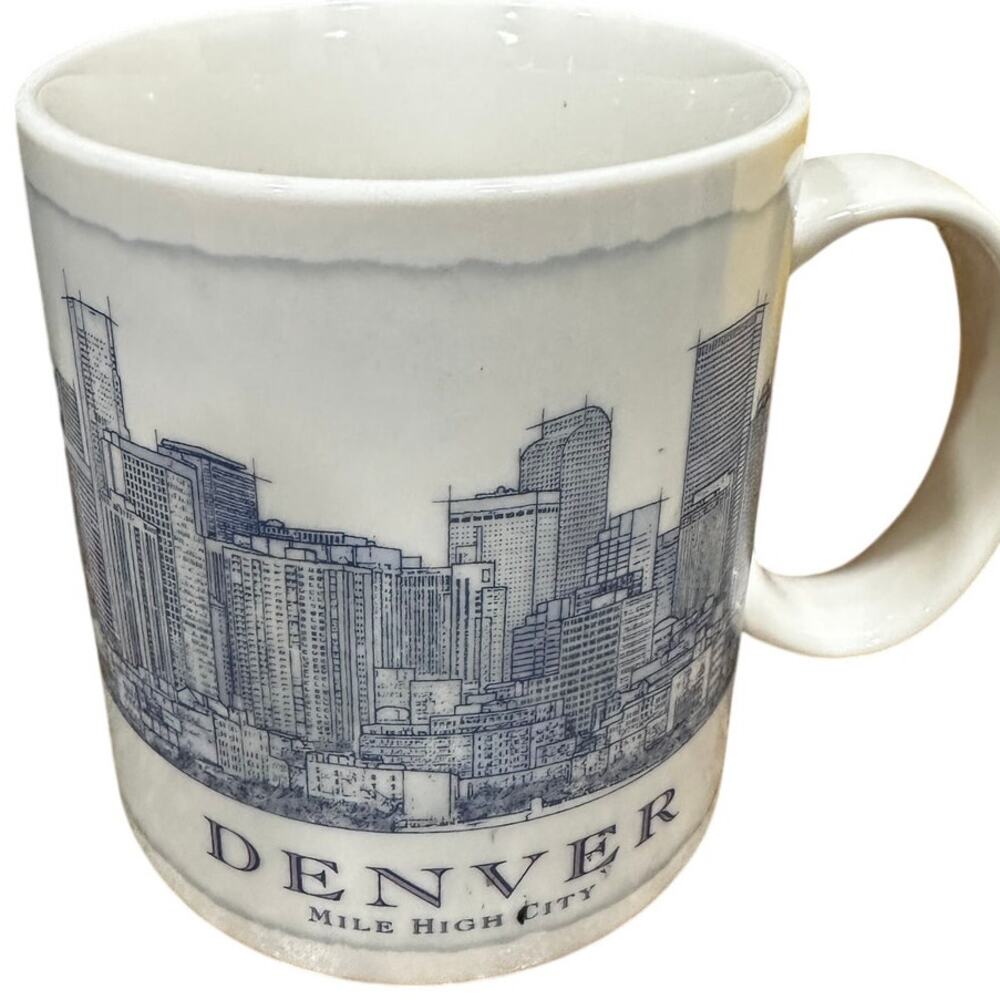 Starbucks Denver Colorado Architecture Series 2008 18 oz City Mug